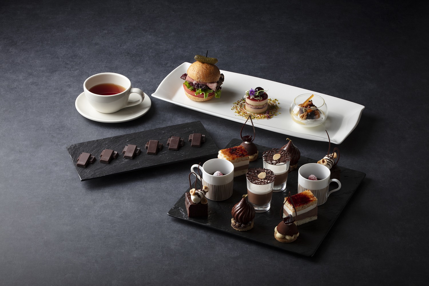 Specialty Chocolate Minimal Collaboration Afternoon Tea