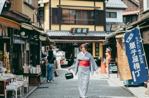 Kashiya Yokocho (sweets store alley)